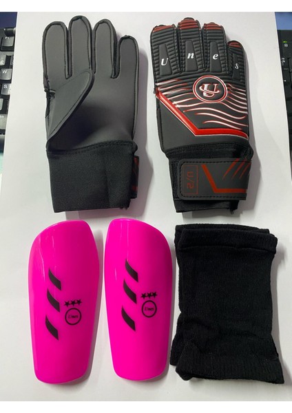 5 No Futbol Topu, Kaleci Eldiveni ve Tekmelik 3'lü Set + Pompa Hediyeli fiyatları