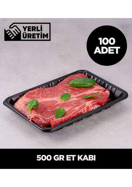 500 gr Et Kabı 100 Adet