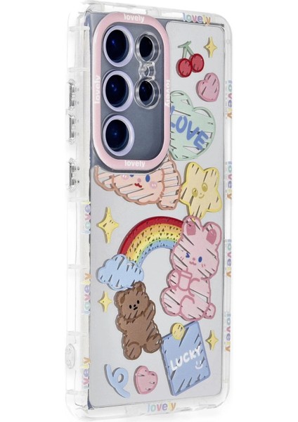 Samsung Galaxy S24 Ultra Kılıf Reflexion Desenli Kapak - Desen 4-(5796)