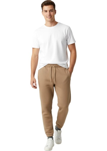 Bej Rengi Bel Paça Lastikli Kadın Erkek Altı BGL-ST04792