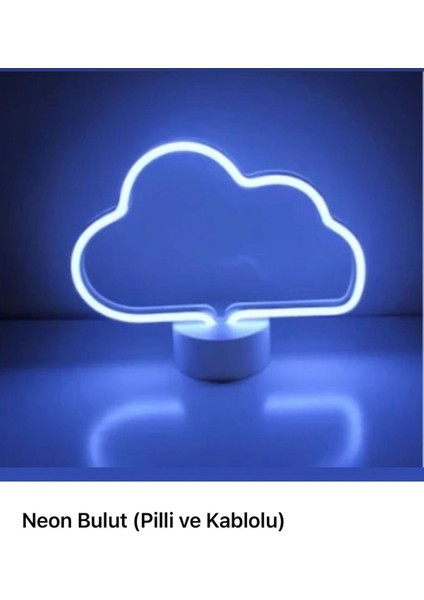 Bulut Figürlü LED Masa Üstü Hediyelik Aksesuar Dtgo Premium LED Masa Bulutı LED