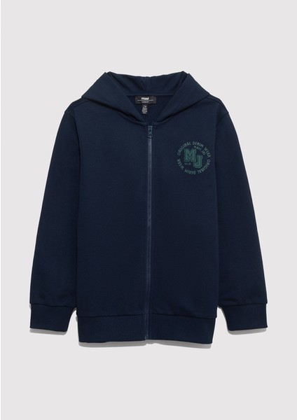 MJ Baskılı Lacivert Sweatshirt 6S10127-82318 indirimleri