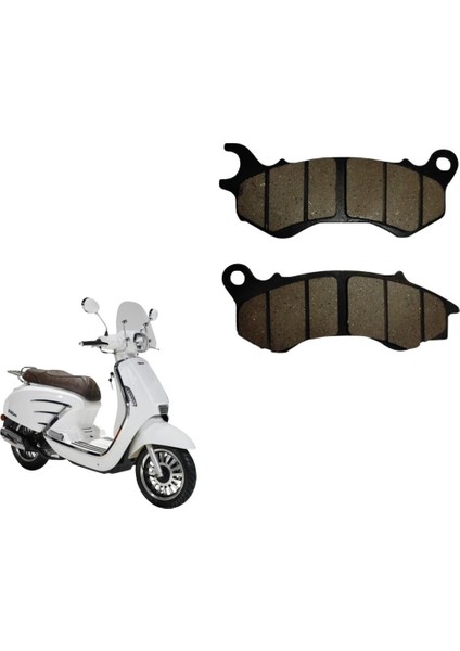Rks Bitter 125 Uyumlu Ön Disk Balatası Takım