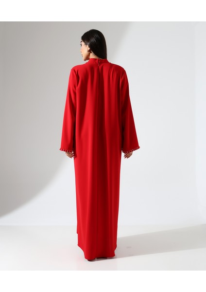 Krep Davet Büyük Beden Elbise