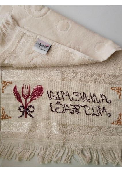 Etamin El Işlemesi Anneye Hediyelik Mutfak Havlusu - 30*50 indirimleri