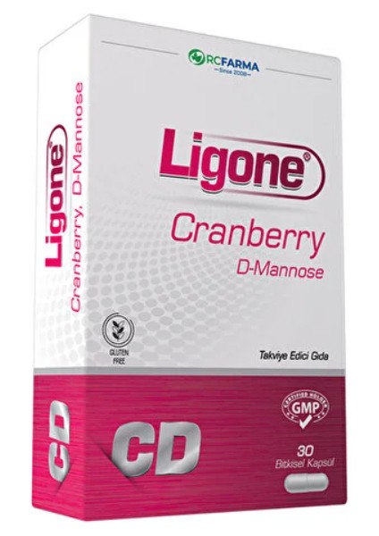 Cranberry D-Mannose 30 Bitkisel Kapsül