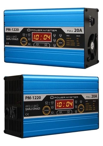 Powermaster PM-1220 12 Volt Max 20 Amper Akü Şarj Cihazı fiyatları