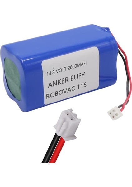 Powermaster PM-17618 Robot Süpürge Bataryası Pili 14.8 Volt - 2600MAH 11S Lityum (Anker Eufy Robovac)