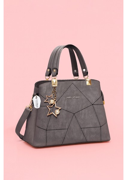 Kadın Butterfly El ve Omuz Çantası Kol Çantası Charm Detaylı