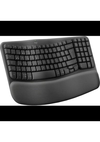 Logıtech Wave, 920-012311, Kablosuz, Türkçe Q, Multimedya, Dolgu Bileklikli Klavye