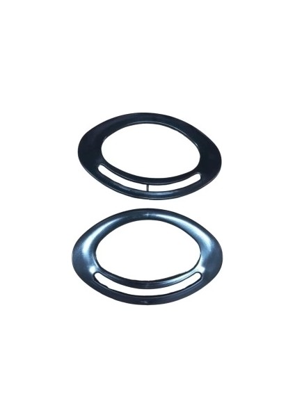 Çanta Sapı Oval Siyah 18 cm