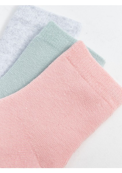 Yeni Sezon Basic Kız Bebek Soket Çorap 3'lü fırsatları