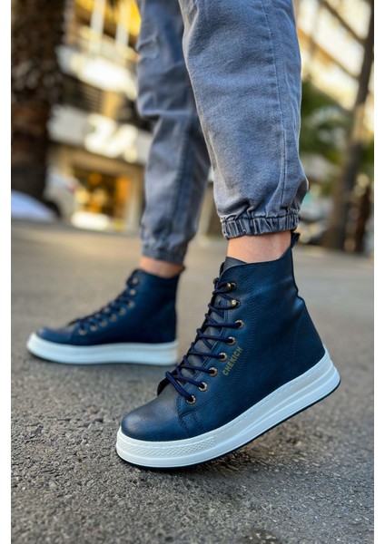 Between Premium Erkek Bot Lacivert