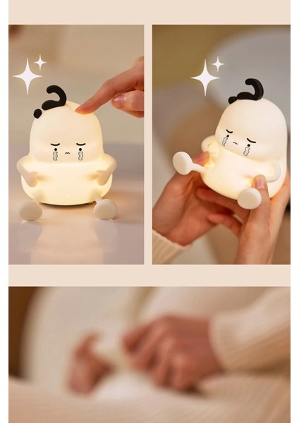 A001 Dekoratif Gece Lambası Üzgün ÇOCUK-(5796) fiyatları