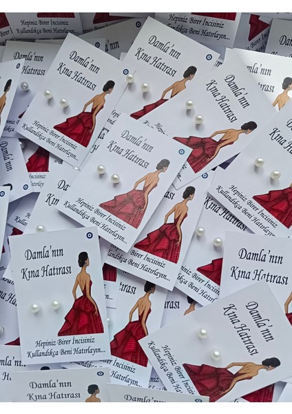 32 Adet Inci Küpe modelleri