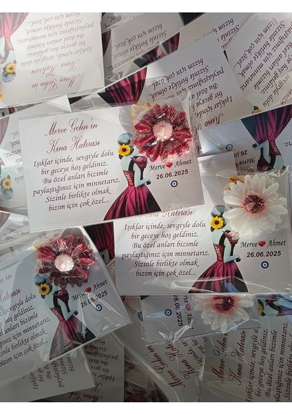 10 Adet Kına Hatırası Papatya Mum, Kına Mumu fırsatları