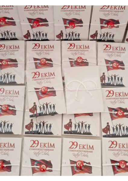 15 Adet Hediyelik 29 Ekim Cumhuriyet Bayramı 23 Nisan Bileklik fırsatları