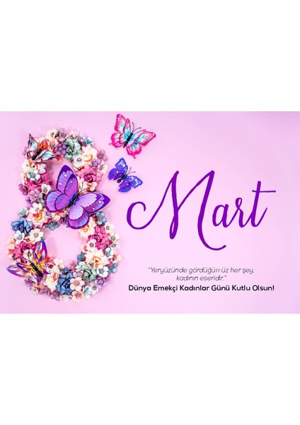 Kurumsal Hediye Kartı 8 Mart Dünya Kadınlar Günü Hediyesi Inci Küpeli - 10 Adet Kart fiyatları