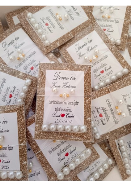 50 Adet Inci Küpe Inci Toka Inci Bileklik modelleri