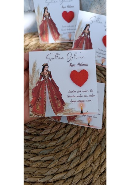 Tohumlu Kart 50 Adet Nikah, Düğün, Söz, Nişan, Hediyelik, Doğum Günü