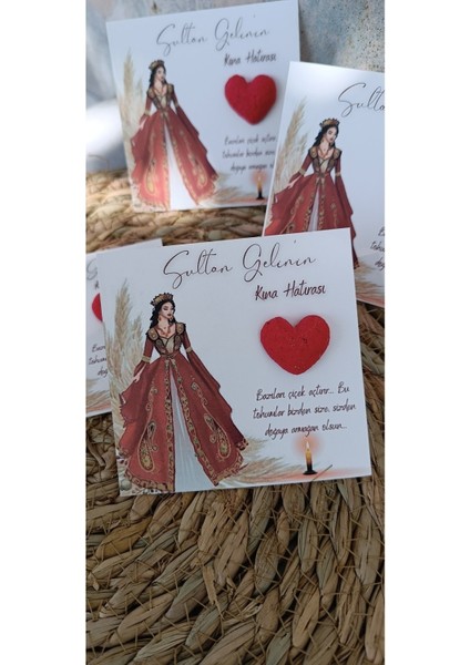 Tohumlu Kart 50 Adet Nikah, Düğün, Söz, Nişan, Hediyelik, Doğum Günü indirimleri