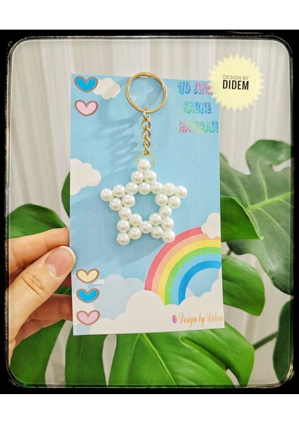 15 Adet Çocuk Parti Hediyeliği, Size Özel Metin Yazıyoruz, Yıldız Anahtarlık, Doğum Günü Hatırası