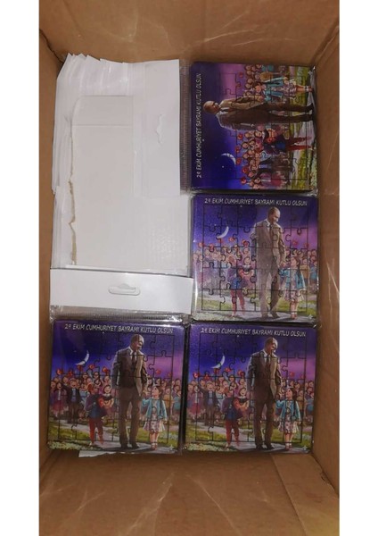 1 Adet Ahşap Yapboz Cumhuriyet Bayramı Hediyesi fiyatları