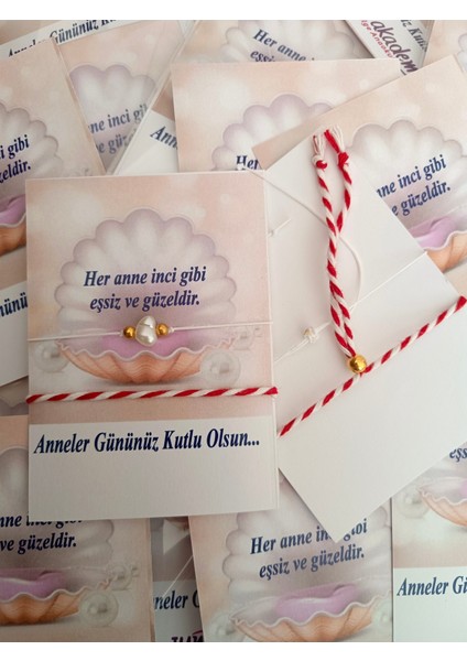 25 Adet Anneler Günü Inci Bileklik