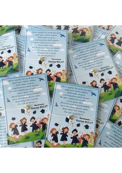Okula Merhaba Hediyelik Bileklik 50 Adet modelleri