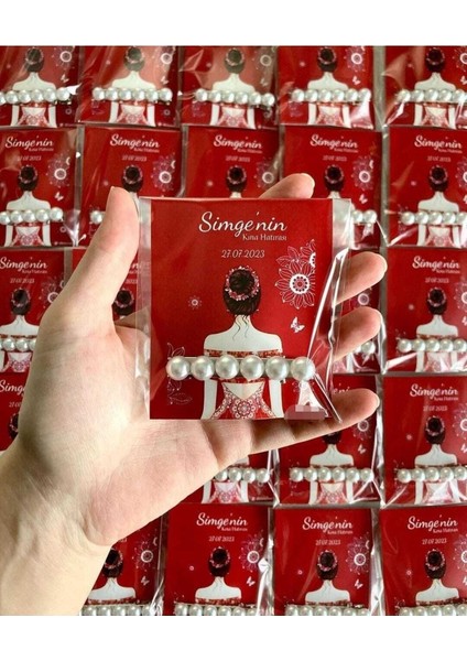 24 Adet Kına Hediyelik , Toka ve Kına Seti fırsatları