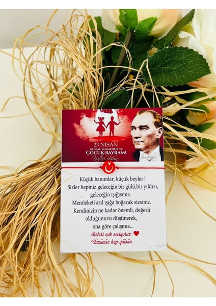 23 Nisan Konsept Bayrak Boncuklu 20 Adet