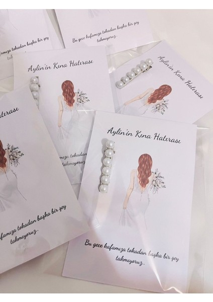 Kişiye Özel Incili Toka Bekarlığa Veda, Söz, Nişan ,kına ,nikah Hatırası 20 Adet