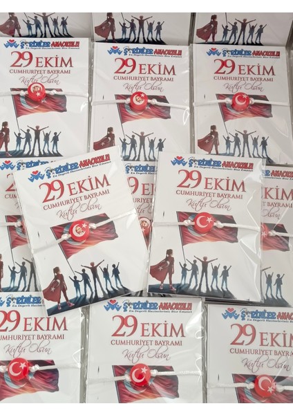 10 Adet 29 Ekim Cumhuriyet Bayramı 23 Nisan Hediyesi Bileklik fırsatları
