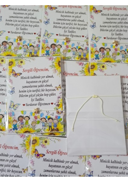 Karne Hediyesi Şans Bilekliği (32 Adet) modelleri