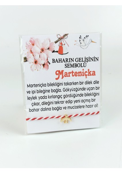 10 Adet Marteniçka Hoşgeldin Bahar Bilekliği Mart Bilekliği