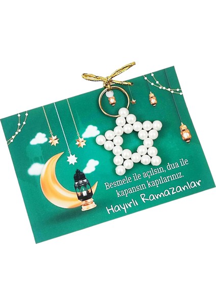 10 Adet Inci Anahtarlık - Ramazan Hediyeliği - Hoşgeldin Ramazan fiyatları