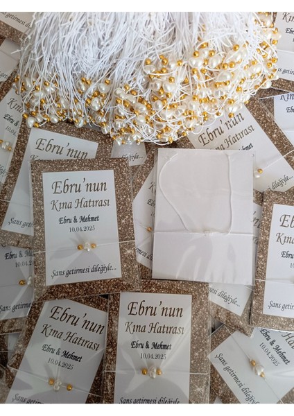 50 Adet Inci Bileklik