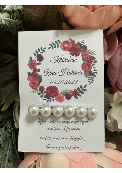 Kına Gecesi Hediyeliği (8 Adet) Incitoka4