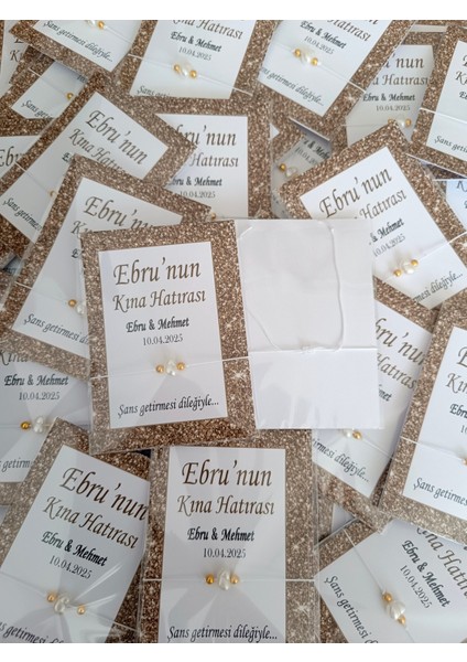 100 Adet Asansörlü Inci Bileklik modelleri