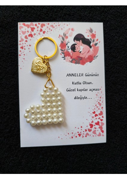 Kalp Anahtarlık 10 Adet