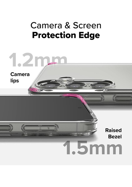 Samsung Galaxy S25 Fe Uyumlu Kılıf 3D Kamera Korumalı Süper Şeffaf Esnek Silikon Kapak fırsatları