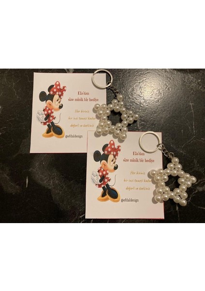 30 Adet Hediyelik Yıldız Inci Anahtarlık fiyatları