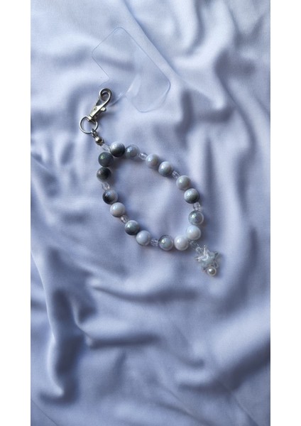 Gökyüzü Sükûneti – Yıldızlı Boncuklu Telefon & Çanta Charmı fırsatları