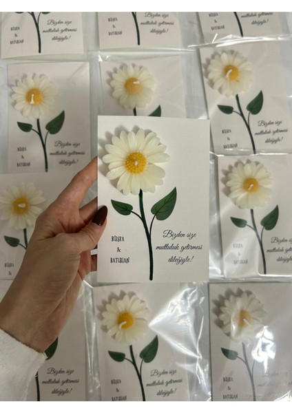 18 Adet Süslemeli Papatya , Nikah Şekeri, Doğum, Sünnet, Düğün Nişan Söz, Kına, Doğum Günü . fiyatları