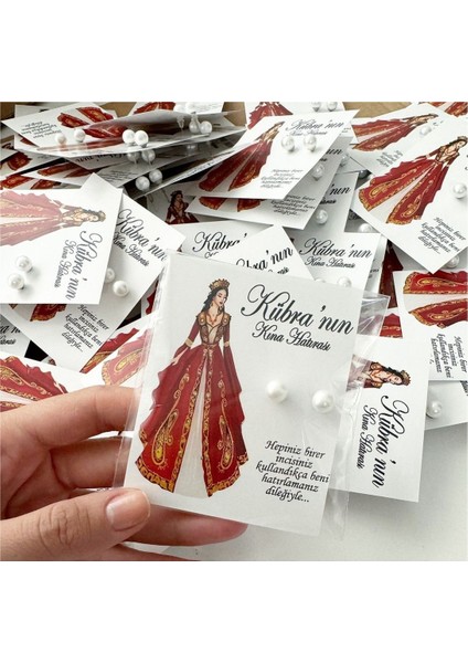 Hediyelik Inci Küpe (50 Adet)