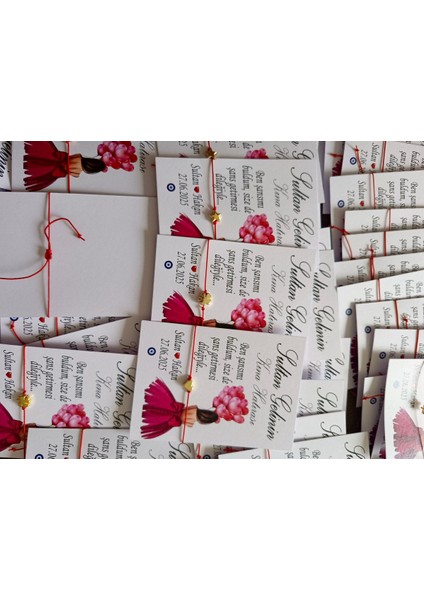 25 Adet Kına Hatırası Asansörlü Bileklik