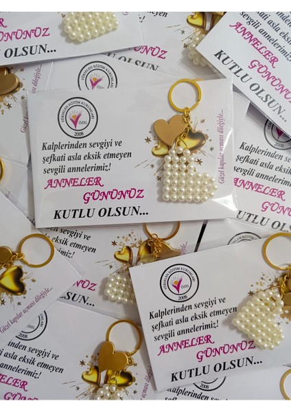 10 Adet Kalp Inci Anahtarlık fiyatları