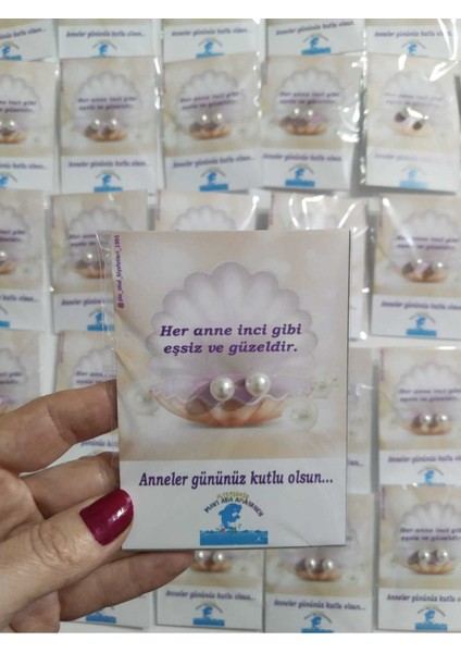 Anneler Günü Hediyelik Inci Küpe (16 Adet) fiyatları