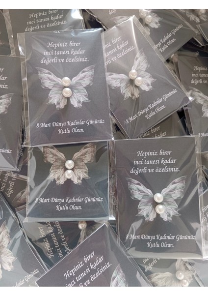 20 Adet Inci Küpe 8 Mart Kadınlar Günü Hediyesi fiyatları