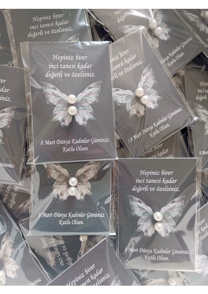 20 Adet Inci Küpe 8 Mart Kadınlar Günü Hediyesi fırsatları